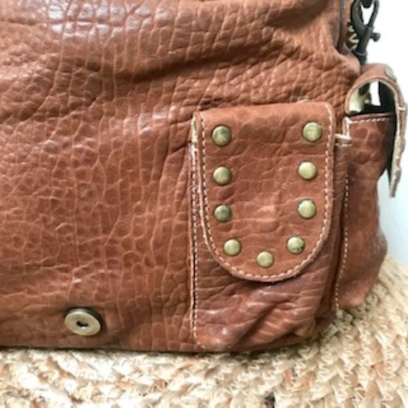 Fleur-de-lis Royal Plush Leather Bag - Picture 6 of 15